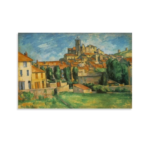 Paul Cezanne Print Painting (12) Poster Decorative Painting Canvas Wall Art Living Room Posters Bedroom Painting 24x36inch(60x90cm)
