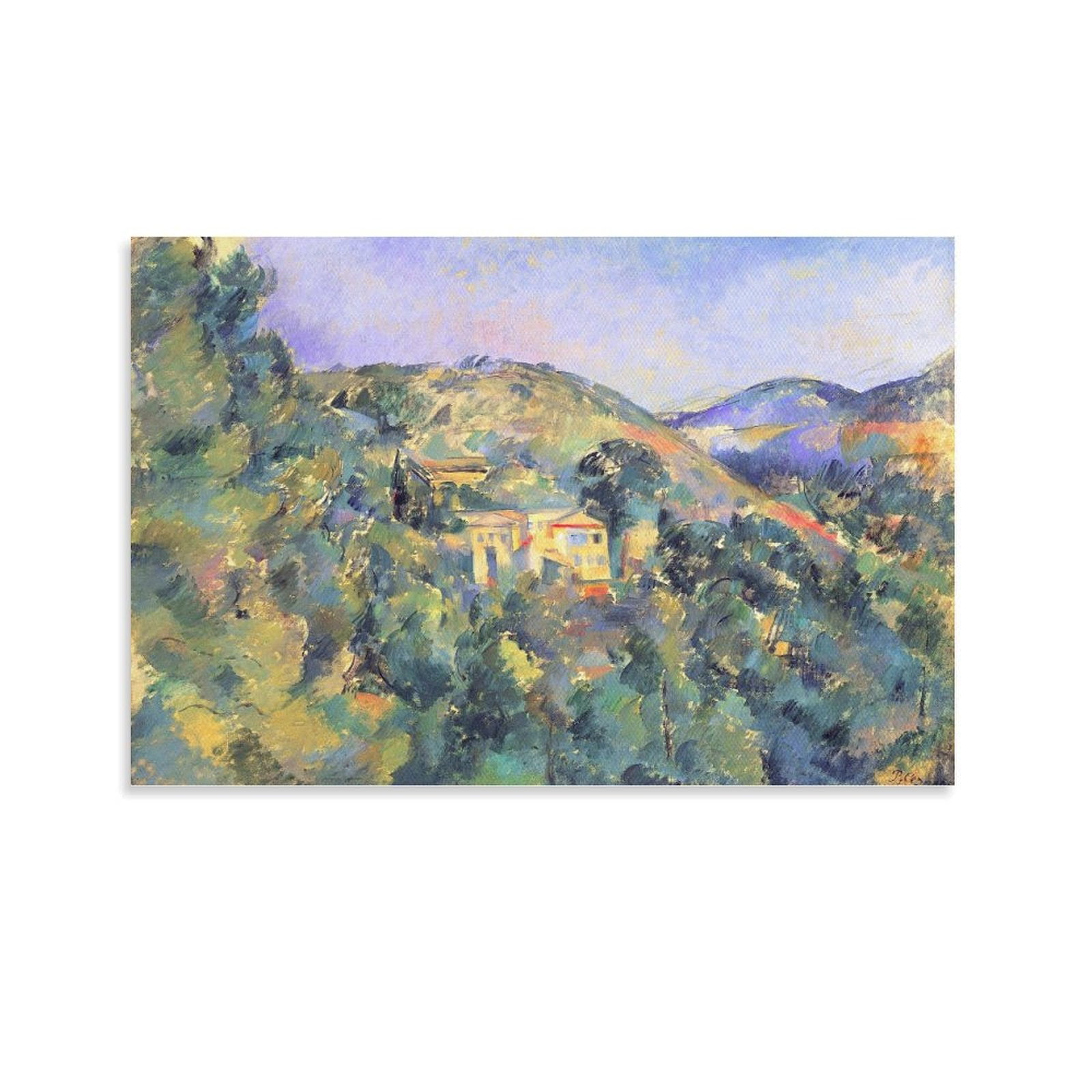 Paul Cezanne Print Painting (22) Print Photo Art Painting Canvas Poster ...