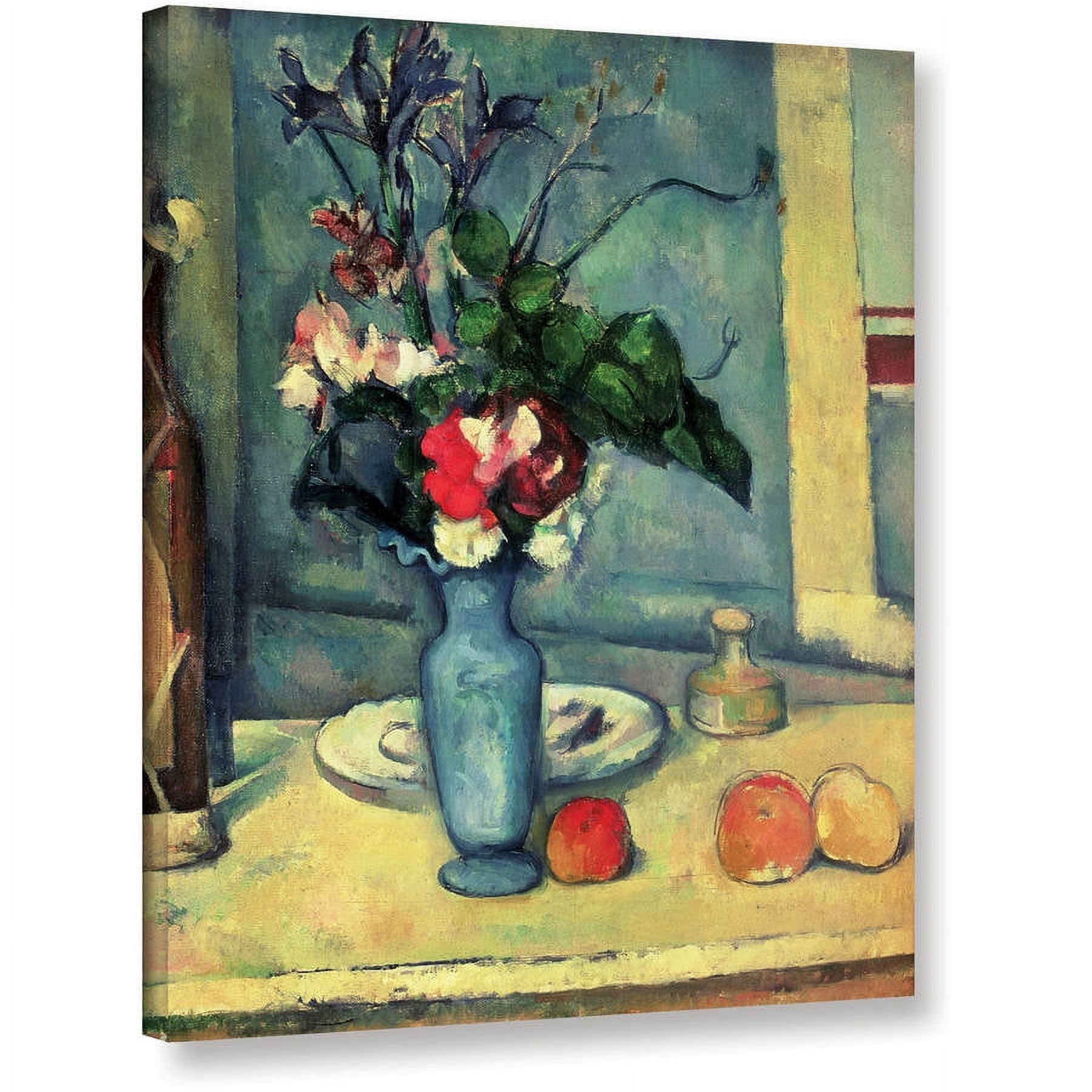 Paul Cezanne "The Blue Vase" Gallery-wrapped Canvas Art