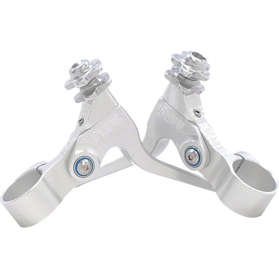 Paul Component Engineering Canti Lever Short Pull Brake Levers Silver Pair Set