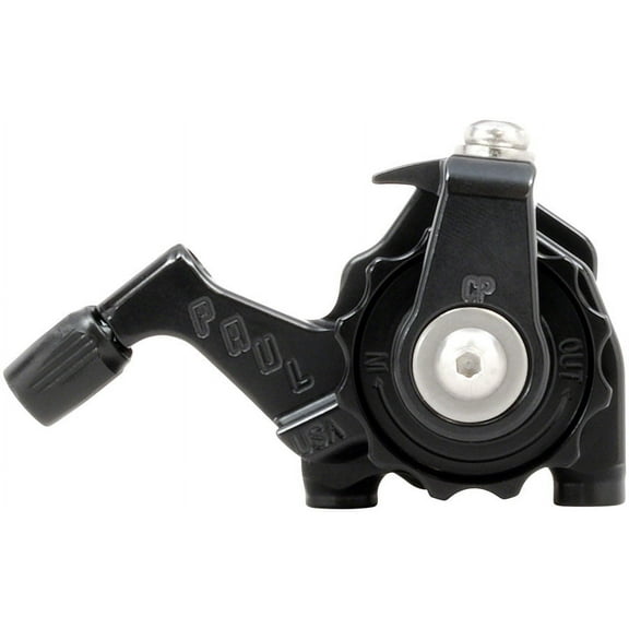 Paul Component Engineering Flat Klamper Disc Caliper, Road Short Pull, Black