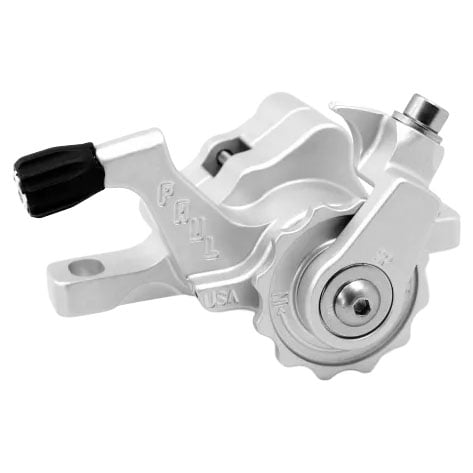 Paul Components Klamper Disc Brake Caliper, Short-Pull, Sil/Sil