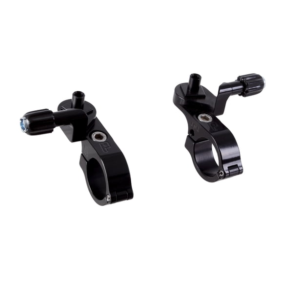 Paul Components Microshift Thumbies Shifter Mounts, 31.8mm, Black Pair