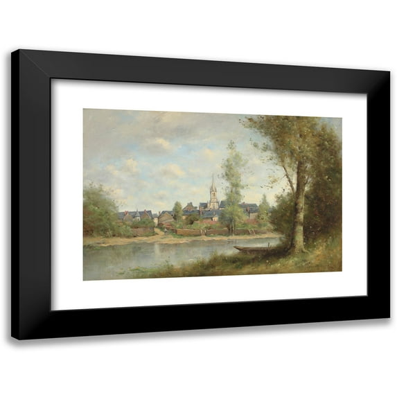 Paul Désiré Trouillebert 24x17 Black Modern Framed Museum Art Print Titled - Arrow View