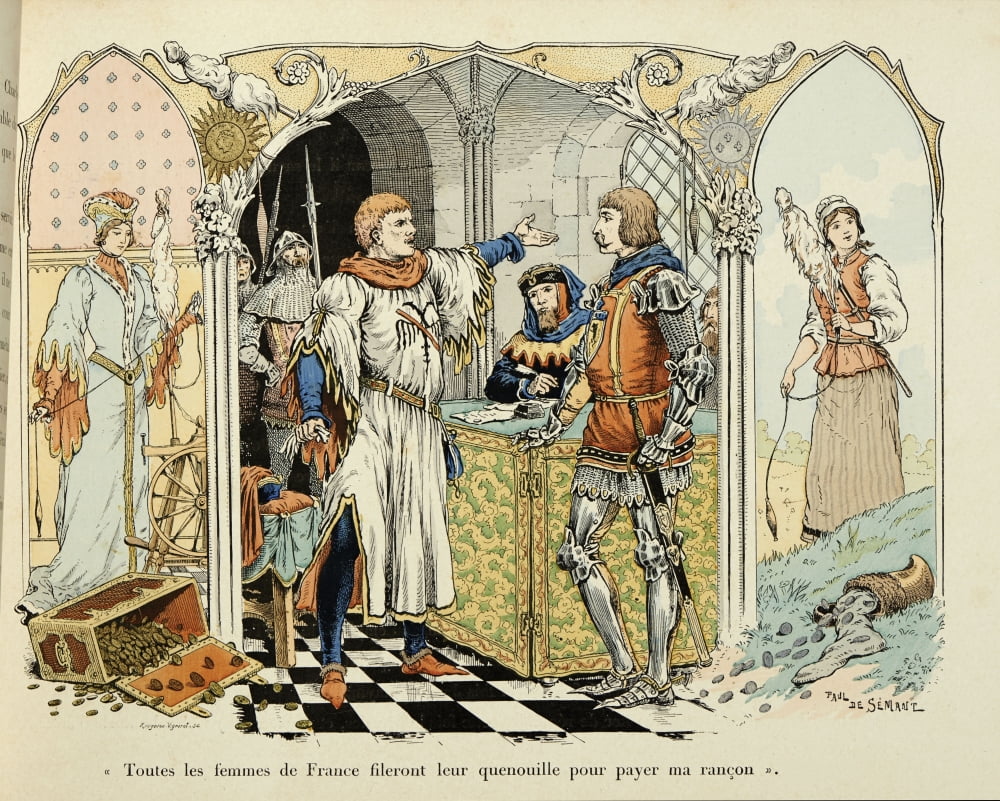 Paul De Semant (1855-1915) Canvas Art - (24 x 18)