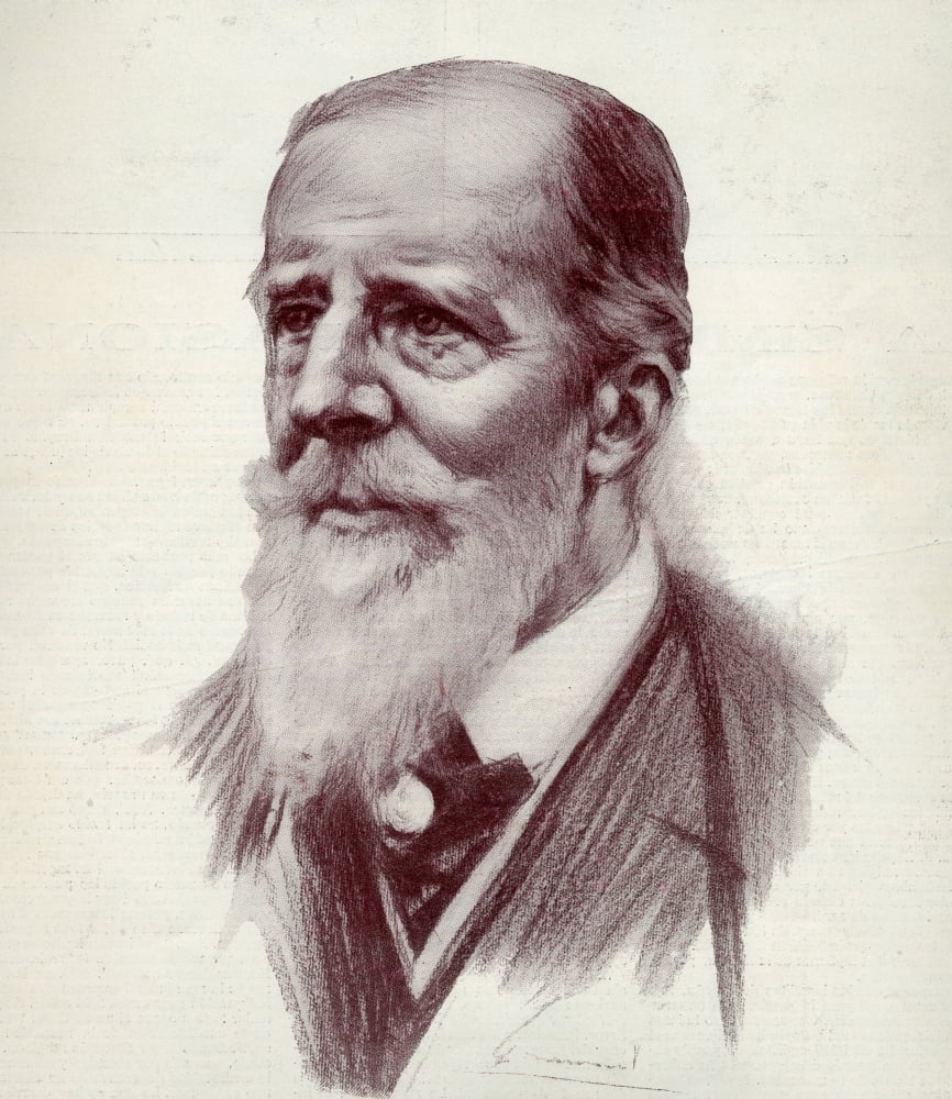 Paul Deroulede 1846-1914 French Author And Politician President Of The League Of Patriots Drawing By Gamonal Canvas Art - Ken Welsh Design Pics (28 x 32)