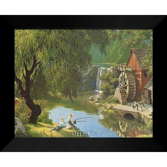 Paul Detlefsen FRAMED Art Print 20x24 "Good Old Days"