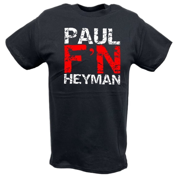 Paul FN Heyman ECW Extreme Championship Wrestling T-shirt