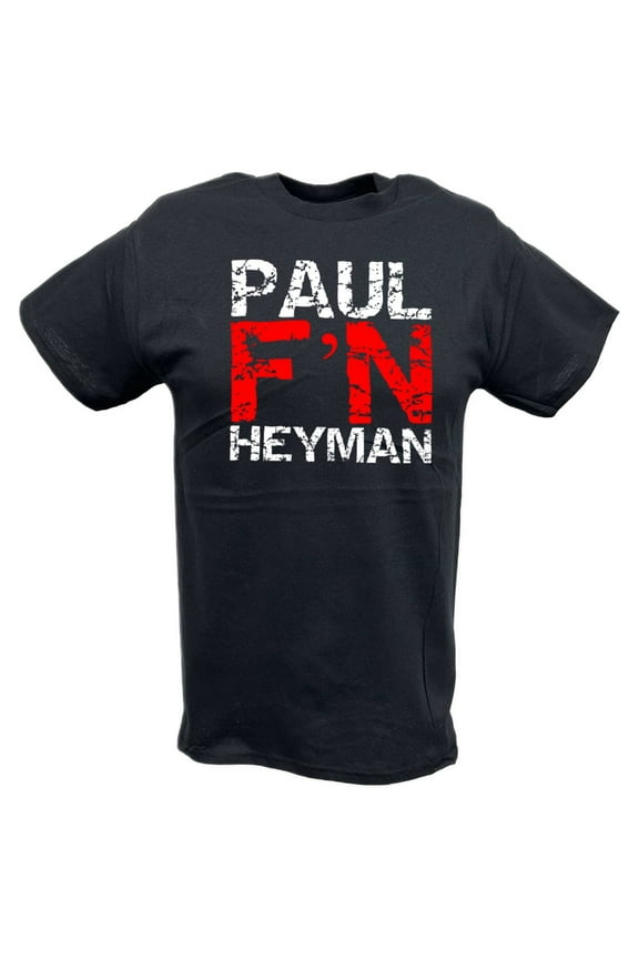 Paul FN Heyman ECW Extreme Championship Wrestling T-shirt