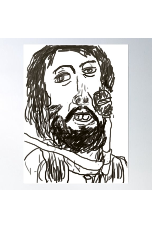 Paul, Fab Poster Wall Art, Modern Wall Decor, 8x12 UNFRAMED