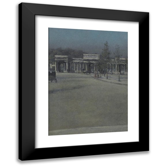 Paul Fordyce Maitland 11x14 Black Modern Framed Museum Art Print Titled - Hyde Park Gate