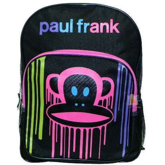 Paul Frank Backpack Julius Book Bag Multi-color, New
