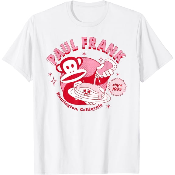 Paul Frank Breakfast Diner Pancakes Julius The Monkey T-Shirt