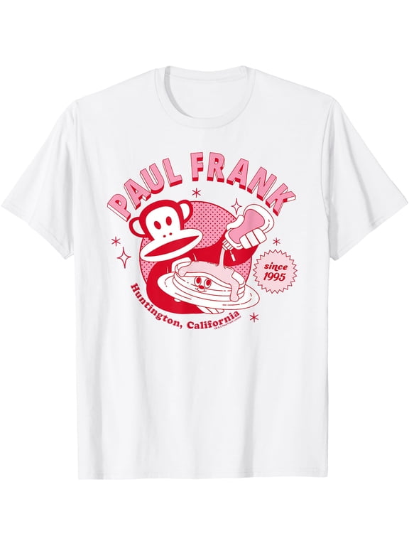 Paul Frank Breakfast Diner Pancakes Julius The Monkey T-Shirt