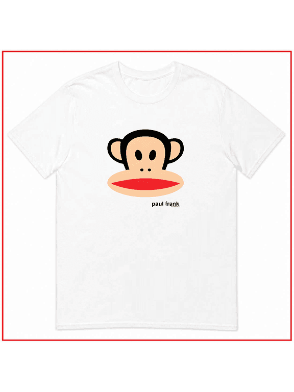 Paul Frank Julius The Monkey Big Face Classic Style Unisex T-Shirt V12745 Size S-5XL