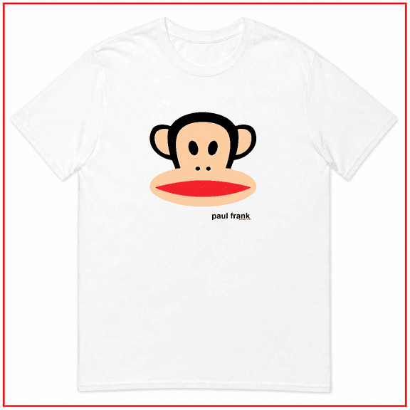 Paul Frank Julius The Monkey Big Face Classic Style Unisex T-Shirt V12745 Size S-5XL
