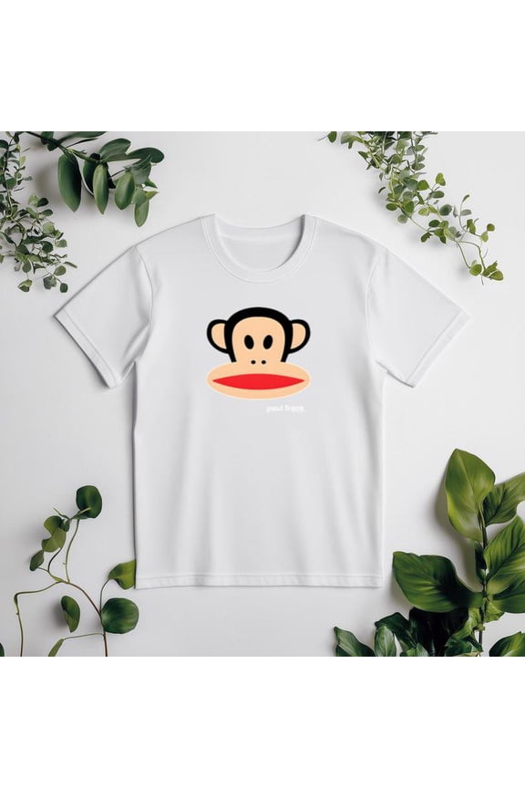 Paul Frank Julius The Monkey Big Face Classic Style Unisex Tee, for men & women, up to size 5XL