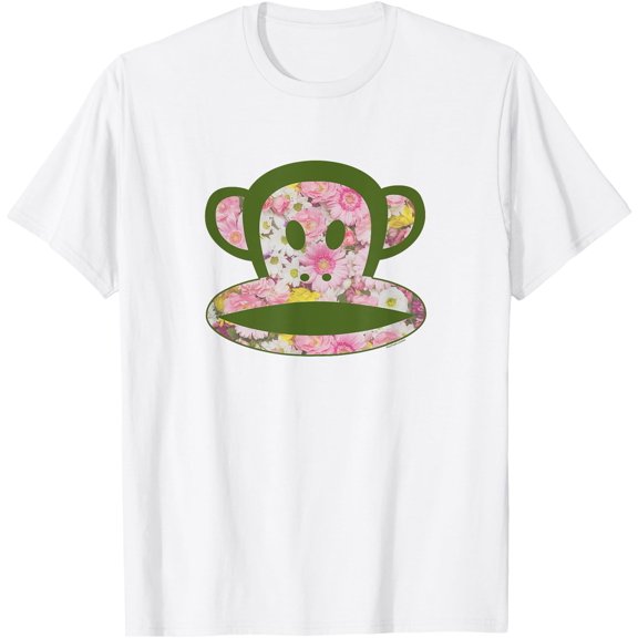 Paul Frank Julius The Monkey Groovy Floral Spring Logo T-Shirt