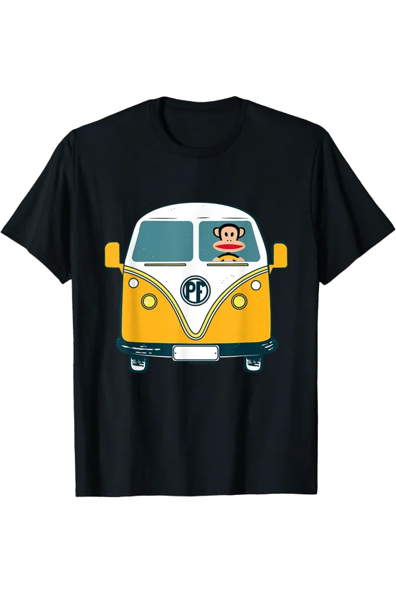 Paul Frank Julius The Monkey in PF Camper Adventure T-Shirt