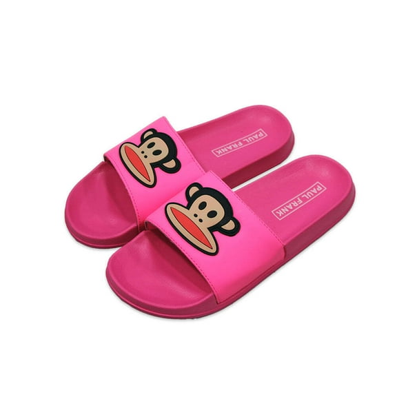 Paul Frank Women's Julius Slipper Slides, Hot Pink, Size 6