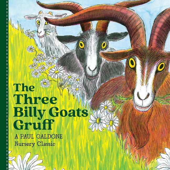 PAUL GALDONE Nursery Classic The Three Billy Goats Gruff Board Book, (Board Book)
