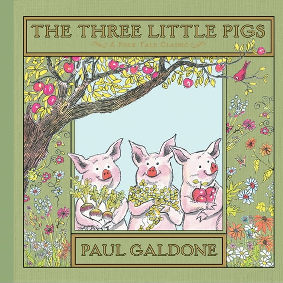 Paul Galdone Nursery Classic The Three Little Pigs, (Hardcover)