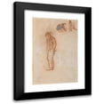 thumbnail image 1 of Paul Gauguin 13x18 Black Modern Framed Museum Art Print Titled - Breton Peasant, 1 of 5