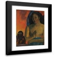 thumbnail image 1 of Paul Gauguin 19x24 Black Modern Framed Museum Art Print Titled - Barbarian Poems (1896), 1 of 5