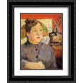 thumbnail image 1 of Paul Gauguin 2x Matted 20x24 Black Ornate Framed Art Print 'Madame Alexandre Kohler', 1 of 2