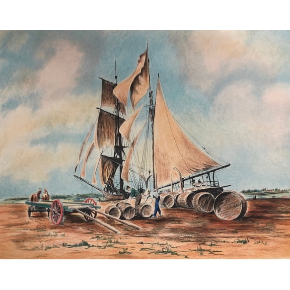 Paul Geygan "Getting Ready" Signed Limited Edition Lithograph Art Generic