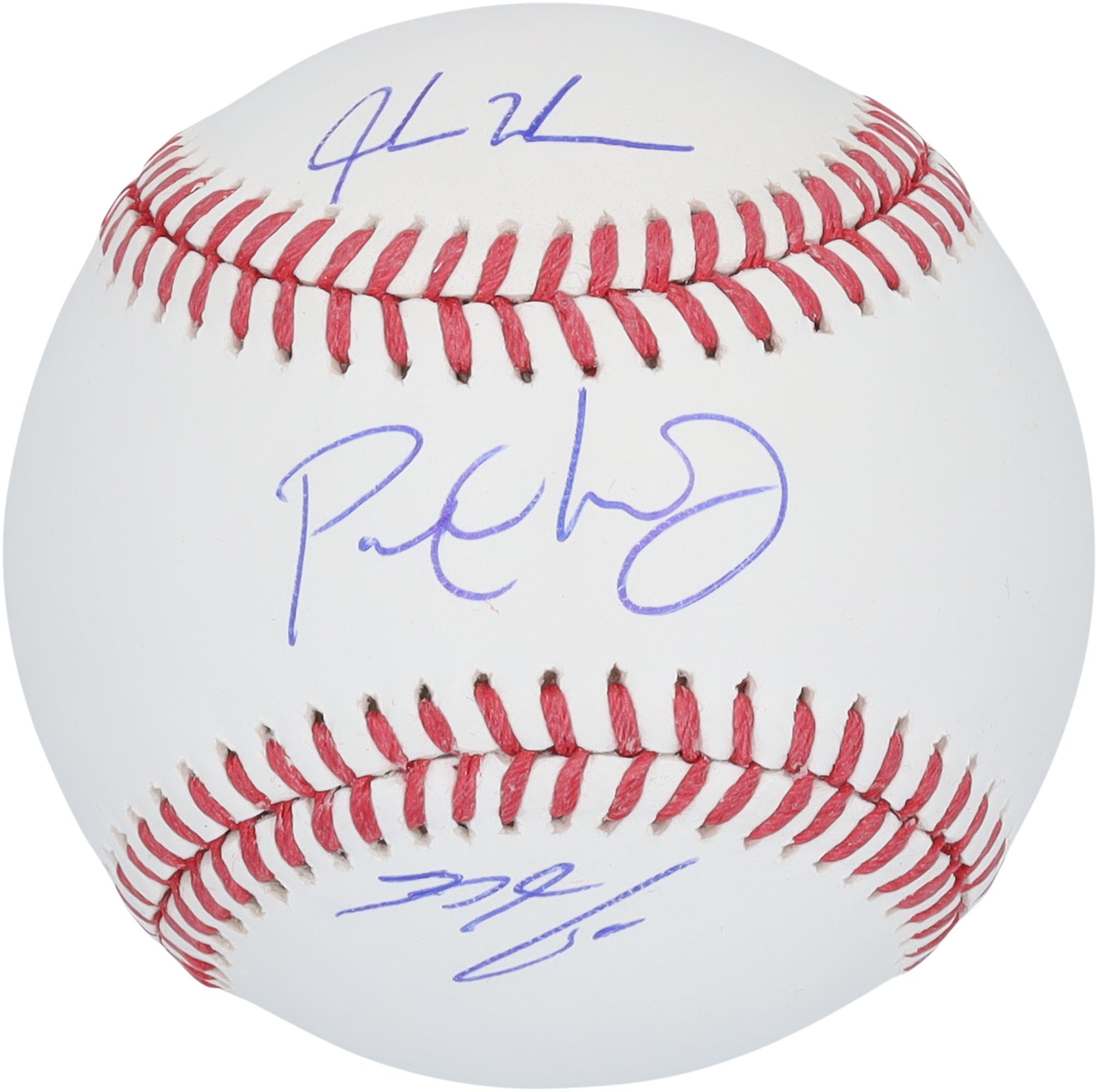SPORTS MEMORABILIA Paul Goldschmidt, Nolan Arenado, and Jordan Walker St. Louis Cardinals Autographed Baseball - Fanatics Authentic Certified