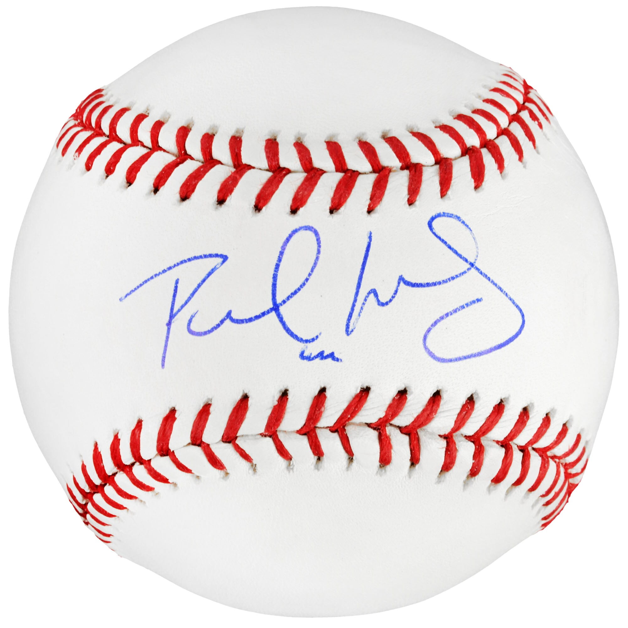 Albert Pujols Autographed 2011 WS Logo Baseball