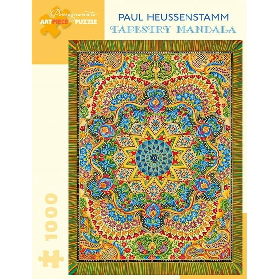 Paul Heussenstamm : Tapestry Mandala 1000-Piece Jigsaw Puzzle
