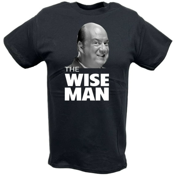 Paul Heyman The Wise Man Black T-shirt