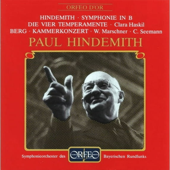 Paul Hindemith - Symphony in B / 4 Temperaments - Music & Performance - CD