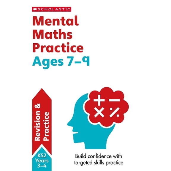 Paul Hollin Mental Maths Practice Ages 7-9 (Paperback) Scholastic Maths Skills