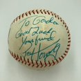 thumbnail image 1 of Paul Hornung Signed Vintage Baseball Heisman Trophy Winner JSA COA, 1 of 5