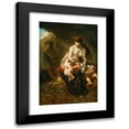 thumbnail image 1 of Paul Huet 13x18 Black Modern Framed Museum Art Print Titled - Medea, 1 of 5