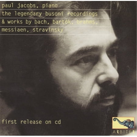 Paul Jacobs - Legendary Busoni Recordings - Classical - CD