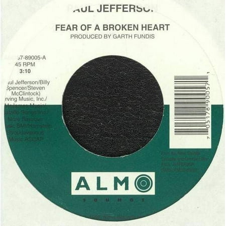 Paul Jefferson - Fear Of A Broken Heart - 7"