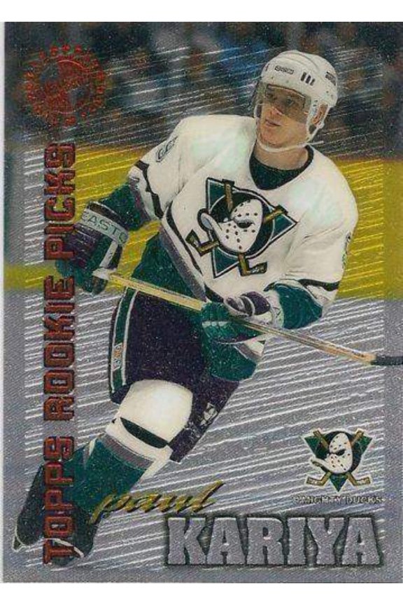 Paul Kariya Anaheim Mighty Ducks 1995 Stadium Club Members Only card