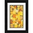 thumbnail image 1 of Paul Klee 12x18 Black Ornate Wood Framed Double Matted Museum Art Print Titled - Signs in Yellow (1937), 1 of 5