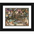 thumbnail image 1 of Paul Klee 14x12 Black Ornate Wood Framed Double Matted Museum Art Print Titled: After the Flood (1936), 1 of 5