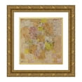 thumbnail image 1 of Paul Klee 15x16 Gold Ornate Wood Frame and Double Matted Museum Art Print Titled - Suburban Idyll (Gartenstadtidyll) (1926), 1 of 4