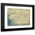 thumbnail image 1 of Paul Klee 18x15 Black Modern Framed Museum Art Print Titled - Landhaus in Norden (Country House in the North) (1925), 1 of 5