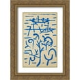 thumbnail image 1 of Paul Klee 2x Matted 20x24 Gold Ornate Framed Art Print 'Boats in the Flood?', 1 of 2