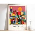 thumbnail image 1 of Paul Klee Exhibition Poster, Castle And Sun, Abstract Paul Klee Print, Paul Klee Art Print, Scenery & Nature Art, Famous Art, Paul Klee Art Wall Art, Modern Wall Decor, 12x18 UNFRAMED, 1 of 2