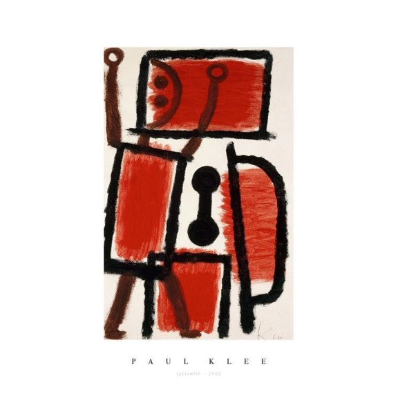 Paul Klee - Locksmith Print Wall Art, Modern Wall Decor For Living Room Bedroom, 8x12 UNFRAMED
