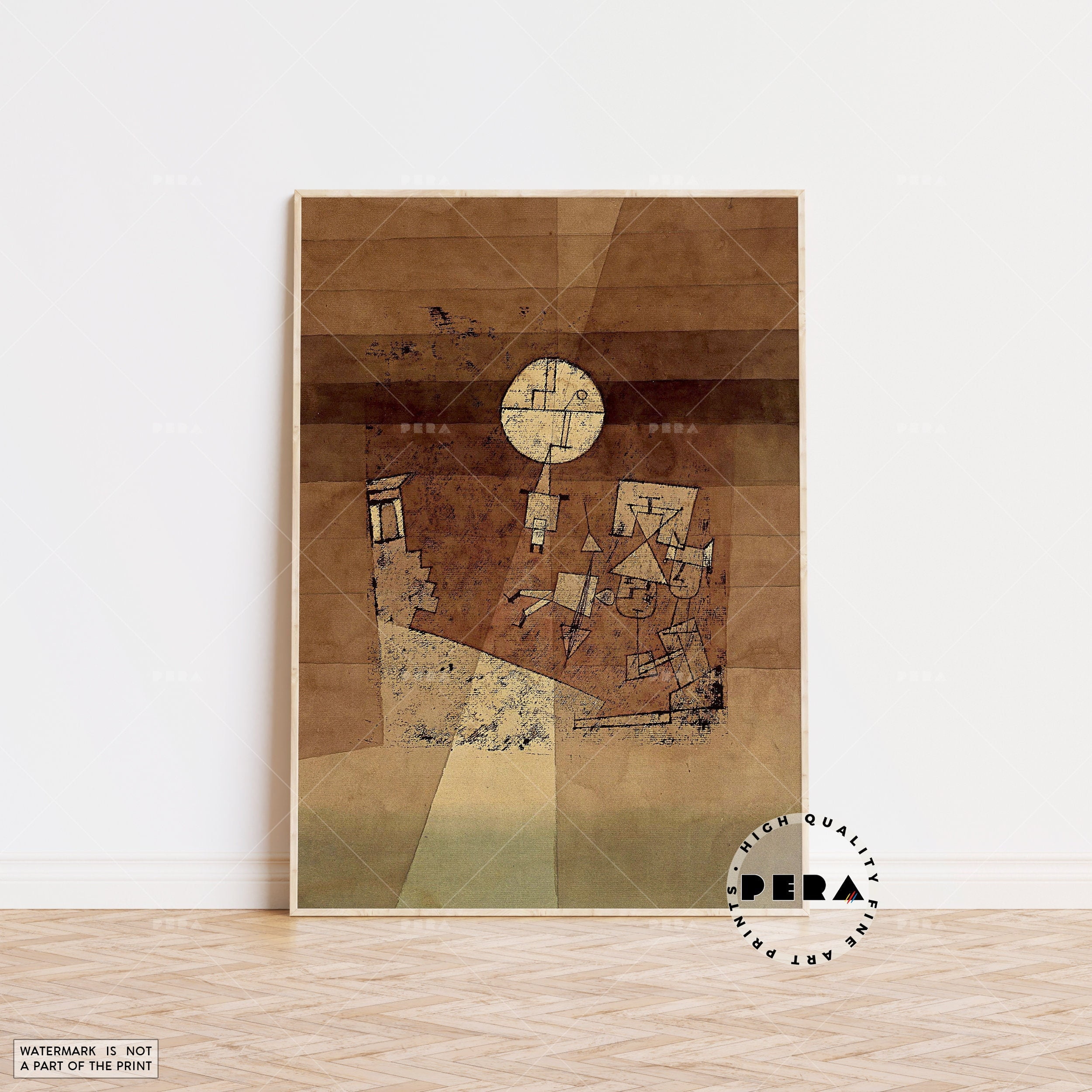 Paul Klee, Moon Play 1923, Exhibition Poster, Bauhaus Poster ...