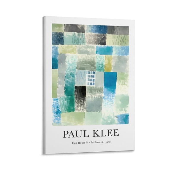 Paul Klee Print Painting(45) Gifts Canvas Painting Poster Wall Art Decorative Picture Prints Modern Decor 24x36inch(60x90cm)